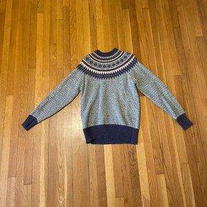 Wool Chevron Sweater
